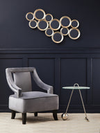 Grey Velvet Chair | Faye