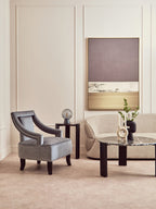 Grey Velvet Chair | Faye