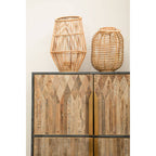 Textured Wooden Cabinet | Zarina