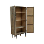 Recycled Elm Wood Tall Cabinet | Malay