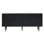 Recycled Elm Wood 4 Door Sideboard | Malay