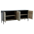 4 Door Recycled Pine Wood Sideboard | Luxor