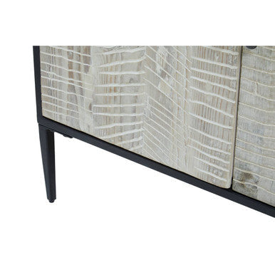 4 Door Recycled Pine Wood Sideboard | Luxor