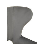 Grey Velvet Armchair | Sloan