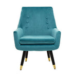 Green Velvet Armchair | Sara