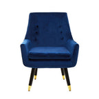 Midnight Velvet Armchair | Sara