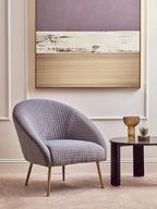 Grey Occasional Chair | Tania