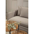 3 Seater Grey Sofa | Antibes