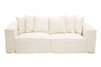 3 Seater Cream Sofa | Marseille