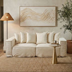 3 Seater Cream Sofa | Marseille