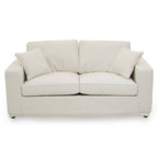 2 Seater Cream Fabric Sofa | Valensole
