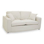 2 Seater Cream Fabric Sofa | Valensole