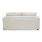 2 Seater Cream Fabric Sofa | Valensole