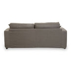 3 Seater Grey Fabric Sofa | Valensole