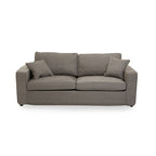 3 Seater Grey Fabric Sofa | Valensole