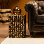 Mother of Pearl Square Side Table | Branna