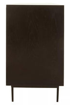 Black Finish Sideboard with 4 Doors and 3 Drawers | Jakara