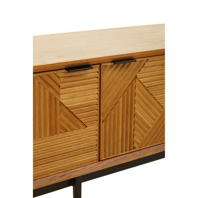 Natural Finish Media Unit | Jakara