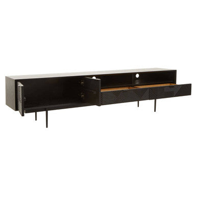 Black Finish Media Unit | Jakara