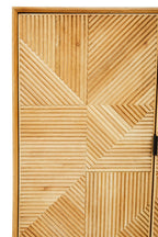 Natural Finish Cabinet with Drawers | Jakara