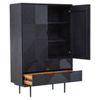 Black Finish Cabinet | Jakara