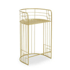 Gold Finish Bar Chair | Rabia