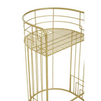 Gold Finish Bar Chair | Rabia