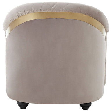 Grey Velvet Chair | Fifi