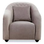 Grey Velvet Chair | Fifi