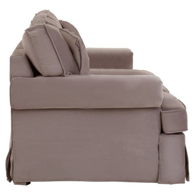 3 Seater Mink Velvet Sofa | Ralph