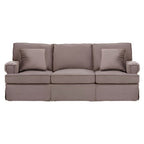 3 Seater Mink Velvet Sofa | Ralph