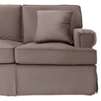3 Seater Mink Velvet Sofa | Ralph
