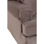 3 Seater Mink Velvet Sofa | Ralph