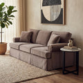 3 Seater Mink Velvet Sofa | Ralph