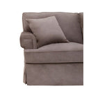 3 Seater Mink Velvet Right Chaise Sofa | Ralph