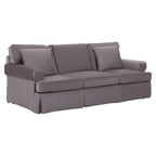 3 Seater Grey Velvet Sofa | Ralph