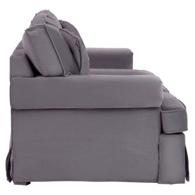 3 Seater Grey Velvet Sofa | Ralph