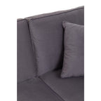 3 Seater Grey Velvet Sofa | Ralph