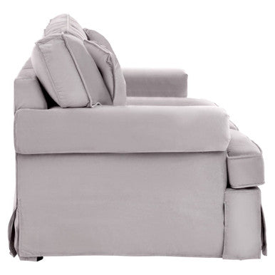 2 Seater Grey Velvet Sofa | Ralph