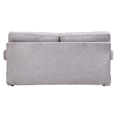 2 Seater Grey Velvet Sofa | Ralph
