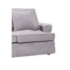 2 Seater Grey Velvet Sofa | Ralph