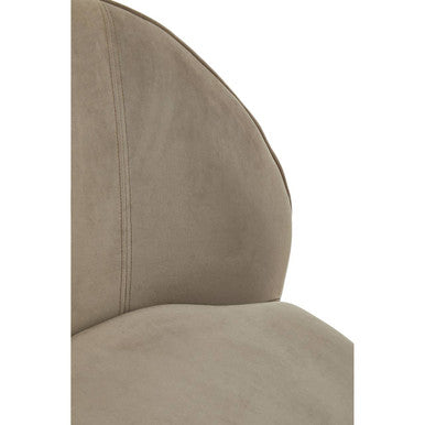 Kids Mink Velvet Gold Base Chair | Tamra