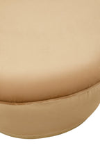 Beige Velvet Gold Base Chair | Tamra