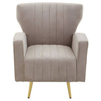 Mink Velvet Armchair | Hayley