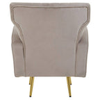 Mink Velvet Armchair | Hayley