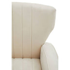 Natural Velvet Armchair | Hayley