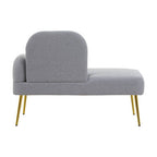 Grey Right Hand Chaise Longue | Heather
