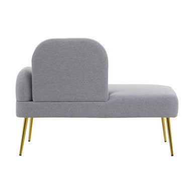 Grey Right Hand Chaise Longue | Heather