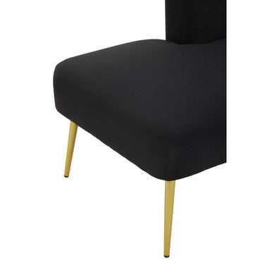 Black Right Hand Chaise Longue | Heather