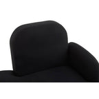 Black Right Hand Chaise Longue | Heather